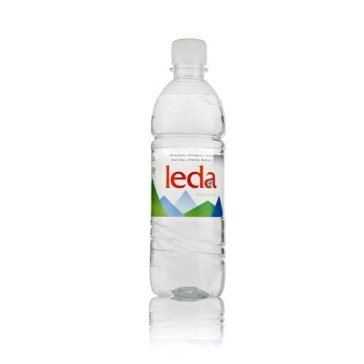 Botella de cristal Leda 500 ml con diseño elegante de Aquaneo Ecoglass