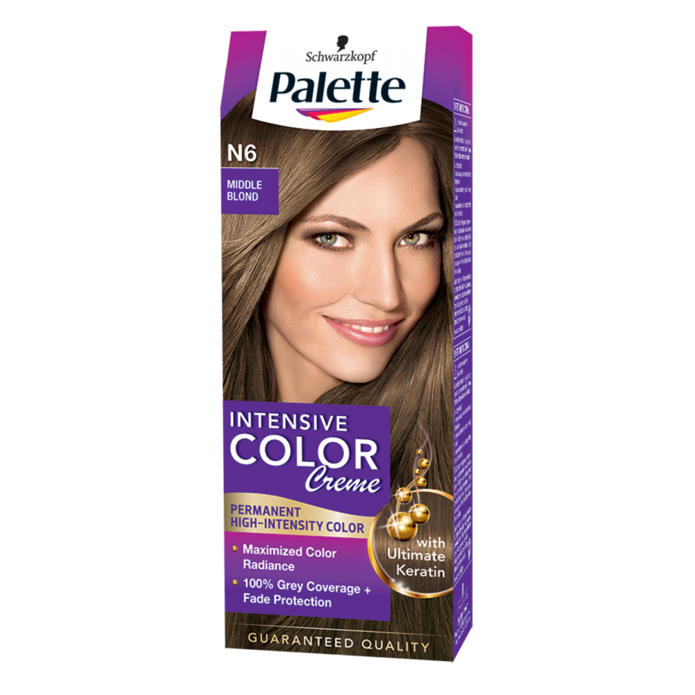 PALETE BOJA ZA KOSU 50ML  N6 SREDNJE PLAVA