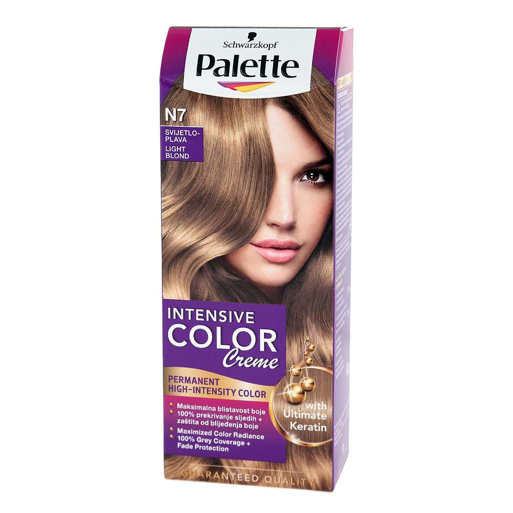 PALETE BOJA ZA KOSU 50ML N7 SVIJETLO PLAVA