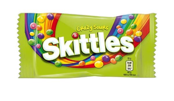 SKITTLES CRAZY SOURS 38g