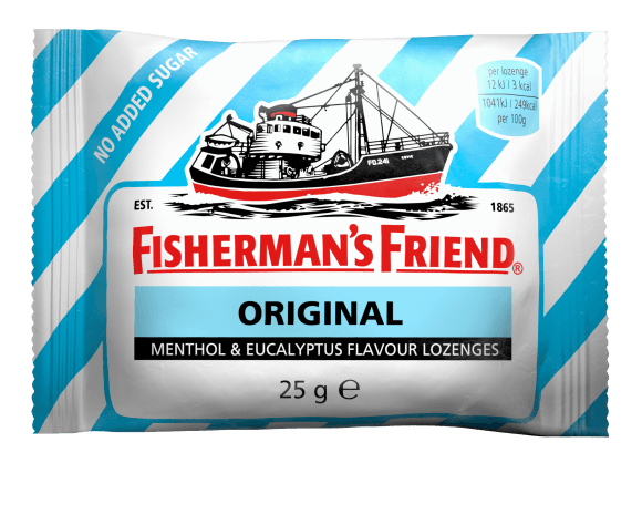 FISHERMANS FRIEND 25G  MENTOL (plavi)
