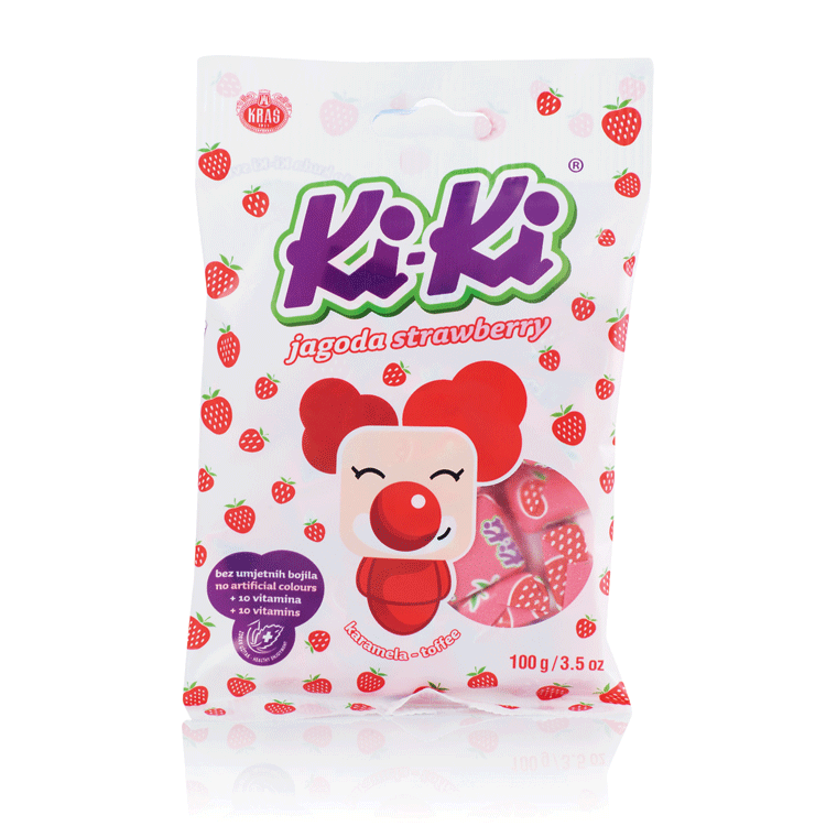 KIKI BOMBON 100G JAGODA